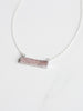 Druzy Bar Necklace