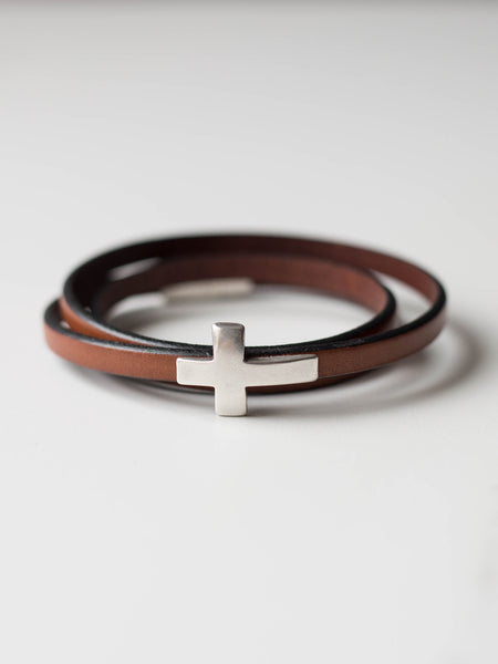 Cross Wrap Bracelet