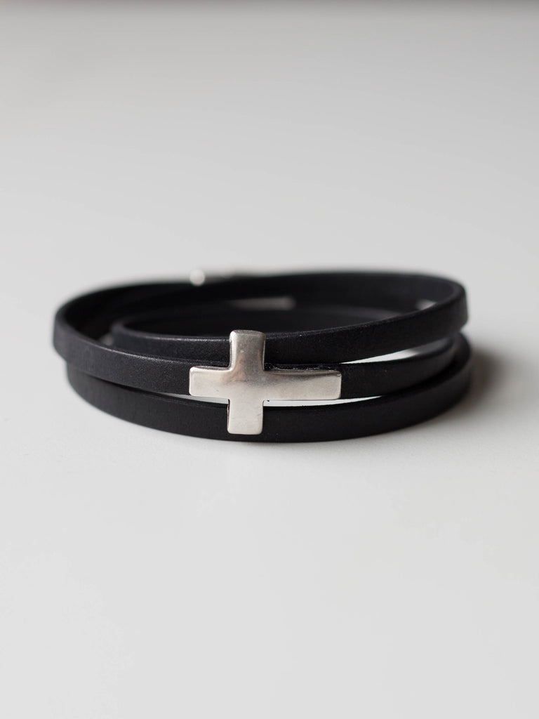 Cross Wrap Bracelet