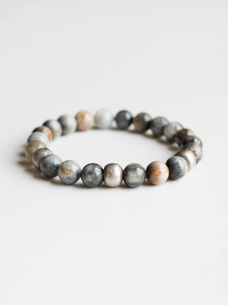 Grey Tiger's Eye Bracelet