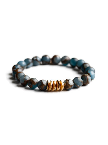 Impression Jasper + Vermeil Bracelet