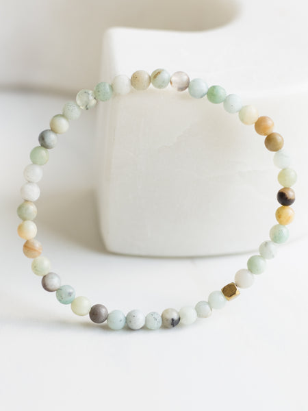 Micro Mini Amazonite Bracelet