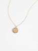 Mini Gold Coin Necklace
