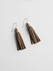 Leather Tassel Earrings
