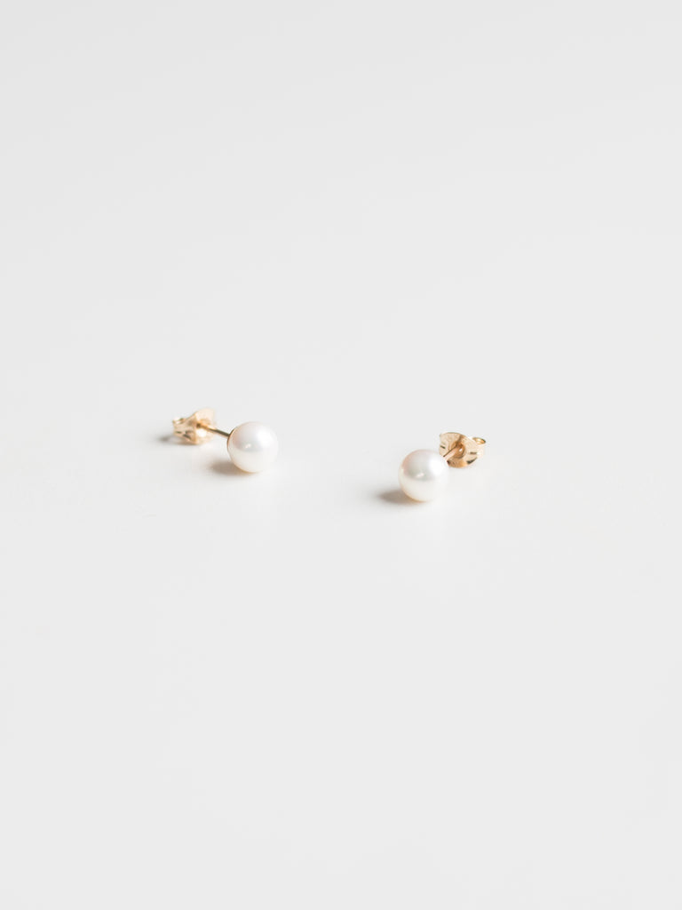 Pearl Stud Earrings
